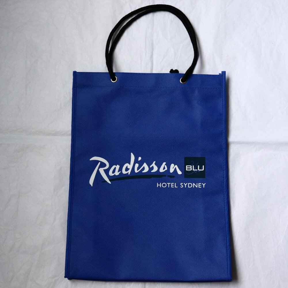 Radisson Blu Sydney Hotel Blue Bag 15.5" Collectible